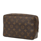 ルイ ヴィトン モノグラム トゥルース トワレット23 セカンドバッグ クラッチバッグ M47524 ブラウン PVC レディース LOUIS VUITTON 【中古】